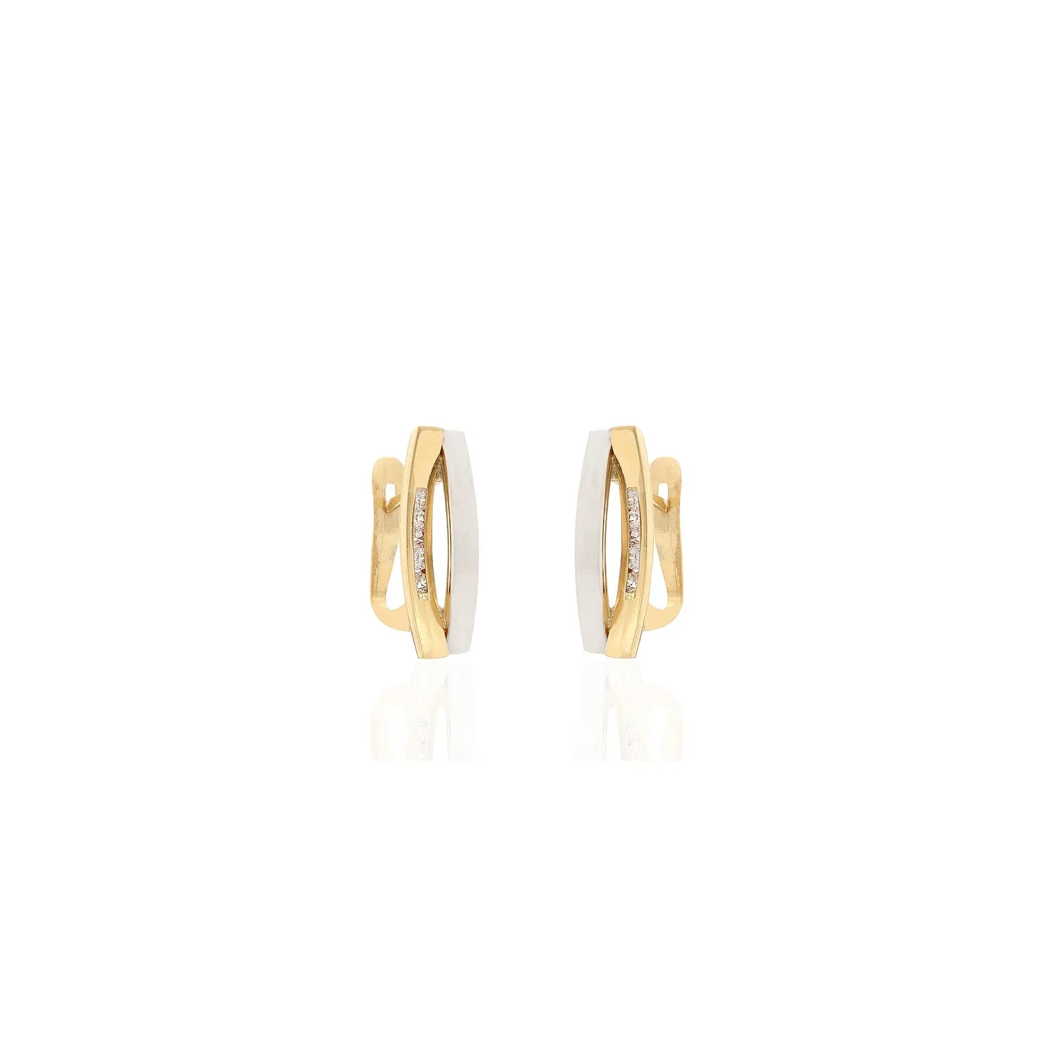 Pendientes de oro